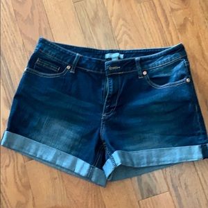 New York & Co blue jean shorts